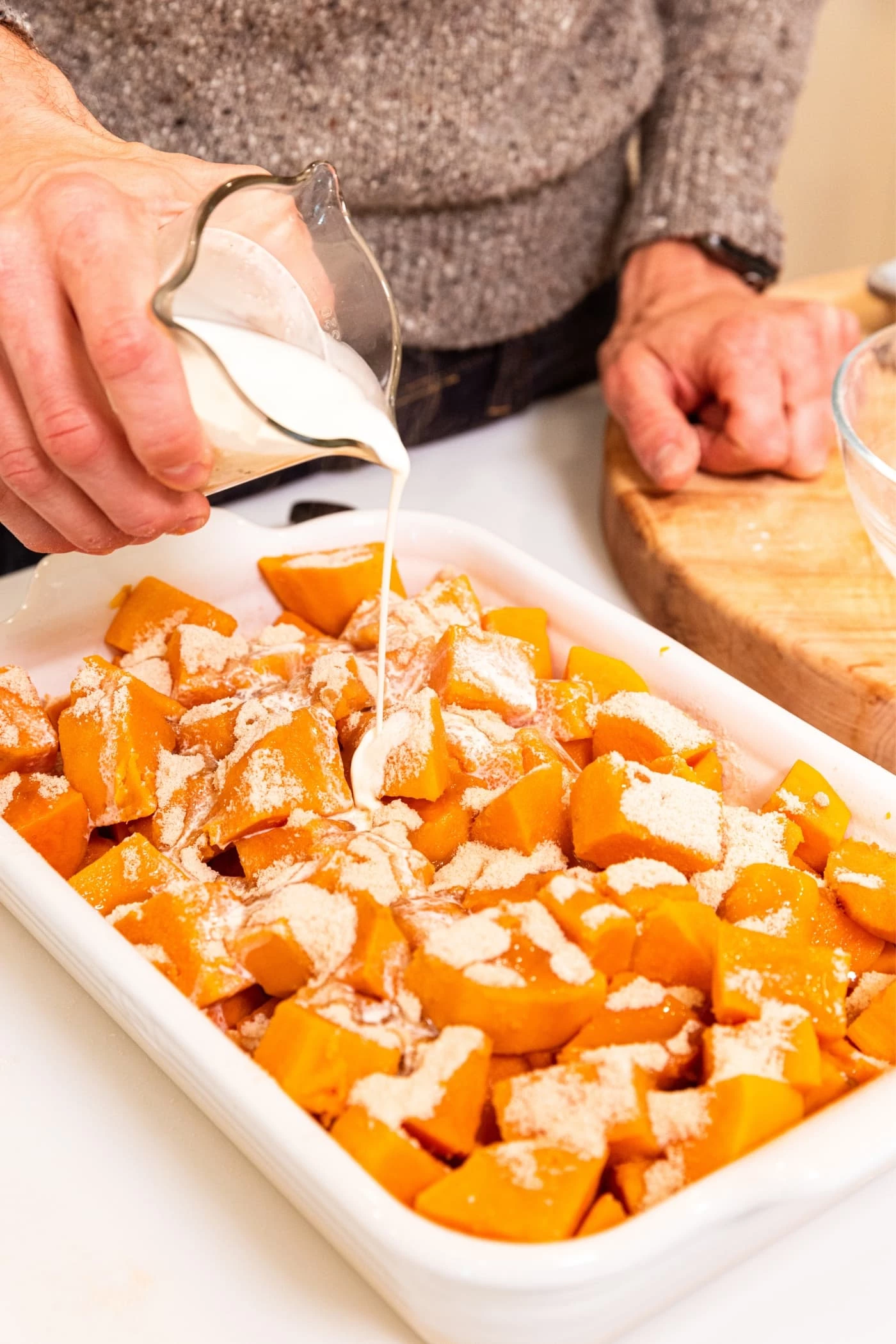 Steps To Make Sweet Potato Casserole